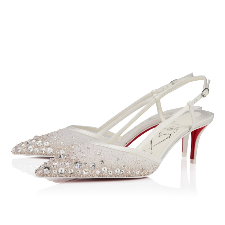 Christian Louboutin Miss Z Sling Sparkling - Image 1